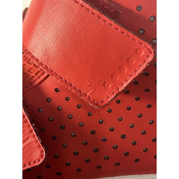 Men's Size 9 Nike Flystepper 2k3 Athletic Sneaker Red/White High - Picture 10 of 16